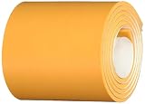 相模カラーフォーム工業テープ付きNRゴムスポンジ2tX50X500mmオレンジ