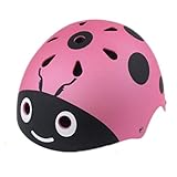 VORCOOL ヘルメット 子供　キッズ　幼児　サイクリングヘルメット　バイクヘルメットヘッド　軽量 　可愛い　スポーツヘルメット　スキー　登山　バイク　自転車　サイクリング　スケート用（ピンク）