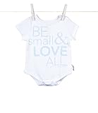 リトルジラフ ベビー肌着 ベーシックコレクションBe small&LOVE All 半袖ボディ0-3m (ブルー) lg1051-01 【正規代理店輸入】