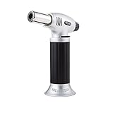 SMAGREHO Professional Kitchen Butane Culinary Torch for Creme Brulee and Food refillable (butane gas