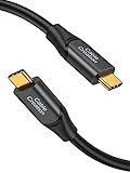 USB Type C ケーブル,CableCreation USB Type Cケーブル 1.5m USB 3.2 Gen2 10Gbps タイプCケーブル ショットケーブル MacBook Pro,ipad pro,Chromebook Pixel,Galaxy S22,Steam deckに対応 グレー