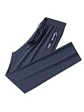 接触冷感 ズボン メンズ パンツ 夏 ジョガーパンツ 軽快 ストレッチ スウェットパンツ 涼しい ボトムス レギパン 吸汗速乾 伸縮性 薄手 イージー エアパン 部屋着 ゴルフ アイスシルクパンツ