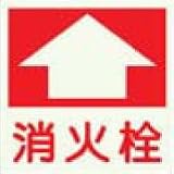 高輝度蓄光式ステッカー　α-FLASH（アルファフラッシュ）標識027　350mm角