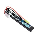 MINSHI Li-Poバッテリ 7.4V 1300mAh 2S 20C リポバッテリー バッテリー ラジコン製品バッテリー RCカー用 RCトラック用など 13*20*103MM マジックテープ付き(選択必要) 2025FT