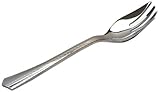 Reflections Heavyweight Plastic Serving Fork and Spoon Combo Pack 10-Inch Silver (72-Count) [並行輸入品]