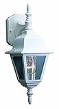 Design House 507558 Maple Street Outdoor Downlight, 17-Inch by 6-Inch, White Die-Cast Aluminum [並行輸入