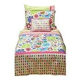 Botanical Multi 4 pc Toddler Bedding Set by Bacati [並行輸入品]