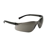 Zenon Z13 250-06-5501 Rimless Safety Glasses with Dark Gray Temple, Gray Lens and Anti-Scratch Coati