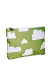 Farg Form Wet Bag with Cloud Print (Small, Green) by FARG FORM