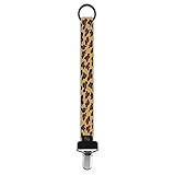 Elodie Details Pacifier Clip Cheetah by Elodie Details
