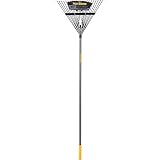 スチール リーフレーキ 2604512 True Temper アメリカ輸入品 芝生用ガーデンレーキ