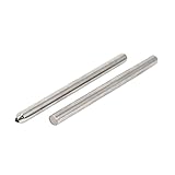 uxcell　ダイヤモンドドレッサー　シルバートーンメタル製　 3mm直径シャンク　グラインドホイール　2個入り