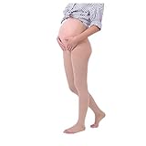 Deylaying マタニティタイツ 妊婦用 産前 ウエストサイズ調節可能 通気性抜群 暖か 快適