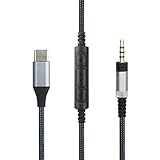 NewFantasia USB C Type-C オーディオケーブル ゼンハイザー Momentum 3 Momentum 2.0 HD1ヘッドフォン対応 リモートボリュームマイク iPhone 15/16/Pro/Plus対応 iPad対応