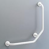 INAX　LIXIL・リクシル　各種施設用固定式手すり【KF-923AE70】　700mm　多用途用手すり(L型)　樹脂被覆タイプ　WA(ホワイト)