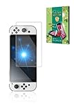 叶kanae カナエ NintendoSwitch 有機EL 用 ガラスフィルム 強化ガラス 保護フィルム フィルム ブルーライトカット 液晶保護フィルム 1枚入り