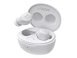 JVCケンウッド Victor HA-A6T-W ワイヤレスイヤホン Bluetooth Ver.5.4 合計23時間再生 マイク付き 小型 軽量 防水 ホワイト HA-A6T