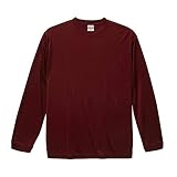 [ユナイテッドアスレ] UnitedAthle 4.7オンス ドライ シルキータッチ 長袖Tシャツ 508901 [メンズ] バーガンディ 2XL