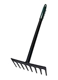 Bully Tools 92159 12-Gauge Steel Level Head Rake, 7-Inch [並行輸入品]