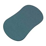 SheetWorld Fitted Bassinet Sheet (Fits Halo Bassinet Swivel Sleeper) - Solid Teal Woven - Made In US
