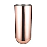 IMEEA フラワーベース SUS304ステンレス 円筒 飾り花瓶 ステンレスかびん 花入れ 鏡面研磨仕上  ゴールド