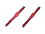 スクエア (Square) A70-75ジュラルミンターンバックルM3×40mm (レッド) SGX-3040R