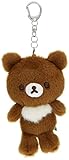 サンエックス リラックマ いつでもいっしょリラックマシリーズ おでかけぬいぐるみキーホルダー チャイロイコグマ MY94201