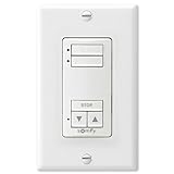Somfy so181106 X -so1811068 DecoFlexノンワイヤーRTS壁スイッチ、2チャネル、ホワイト
