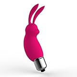 RaiFu バイブレーター ディルド ミニ ウサギ Gスポット 振動 性玩具 女性 アダルト セックス製品 レッド