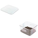 kitrcp6304clercp6509whi – Valueキット – rubbermaid-lid forホワイト正方形8 – 3 / 4quot ; X 8 – 5 / 16quot ; car