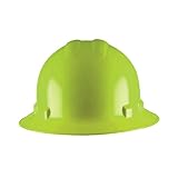 Cordova Safety Products H36R6 Full Brim Style Hard Hat, Hi-Vis Green by Cordova Safety Products