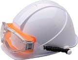 [4228880]ＵＶＥＸ　ゴーグル型　保護メガネ　ヘルメット取付式 X9302SPGOR