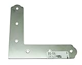 WAKI ステンレス平横隅金 90mm BK-806