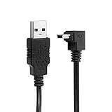 CHENYANG Down角度付き90度Mini USB 2.0 Bタイプ5pinオスto USBオスデータケーブル0.5 M