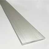 ADWORLD アルミ平板 アルミ 平角棒 フラットバー２本セット (シルバー, 幅30MM 厚み2MM 長さ1000MM)