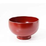 汁椀 京型 朱塗り 梶原作 和食器 木製 お椀 漆器