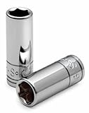1/4" Drive 6 Point Semi Deep Socket 13mm [並行輸入品]