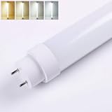 【1本-200本】工事不要 LED蛍光灯 20W形 直管 インバーター式 ラピッド式 グロー式 全部対応 58cm 580mm 消費電力10W 2000LM G13口金 T10 FL20 FLR20 FHF 蛍光灯 LED 20型 直管LEDランプ 20形 LED 直管蛍光灯 20W形 直管LEDランプ 20W型 直管型LED蛍光灯 工場 学校に適用 (昼白色5000K, 1本)