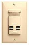 Cooper Controls OSW-DT-0601-MV-V Greengate 120-277-Volt Dual Tech-PIR Wall Switch Sensor, with Neutr