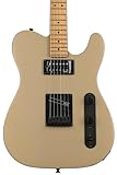 Squier by Fender エレキギター Contemporary Telecaster® RH, Roasted Maple Fingerboard, Shoreline Gold ソフトケース付き