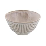 テーブルウェアイースト 和食器 大きめお茶碗 彫十草 飯碗 茶碗 カフェ食器 （珊瑚）