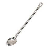 Update International BSLD-21HD Basting Spoon 21" Solid Stainless Steel, Set of 3 by Update Internati