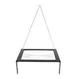 B Blesiya 読みルーペ　ハンズフリー　2.5倍率　フルページ　 LEDライト付き　拡大鏡　デスクトップランプ 　検査　修理　手芸　読書　ホビー