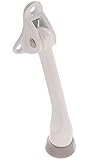 The Hillman Group 851342 4-Inch Kickdown Door Stop, White [並行輸入品]