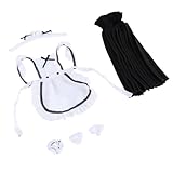 ｋｏｗａｋｕ 1/6 女性メイドドレスセット アクションフィギュア用衣装 コスチューム 12インチ女性アクションフィギュア用 ボディドレスアップ