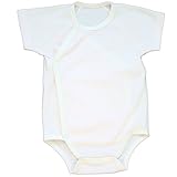 シンク・ビー キャラメル ボディウェア スムースボーダー(半袖前開き) 60cm ピンク スムース 25-10164