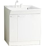 TOTO 洗面化粧台(KEシリーズ) 間口750 スライドラックタイプ ホワイト LDCF075BHGEN2A