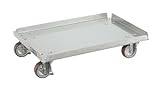 サカエ 台車  ステンレスコンテナ台車 536×367×H115mm  SUC-50D