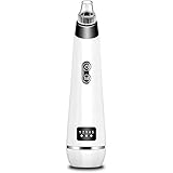 Healthのライフ 毛穴吸引器 スポットクリア 美顔 器 皮脂 除去 毛穴クリーナー 五段階吸引力 肌タイプに合わせて吸引力調節可能 (毛