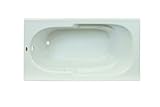 Jacuzzi j2d6032 WRL 1 X X 60 " x 32 "署名ドロップin Whirlpool Bathtub with 6ジェット、 J2D6032WRL1XXW